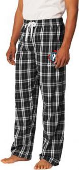 CONVENT - District  Flannel Plaid Pant, Black